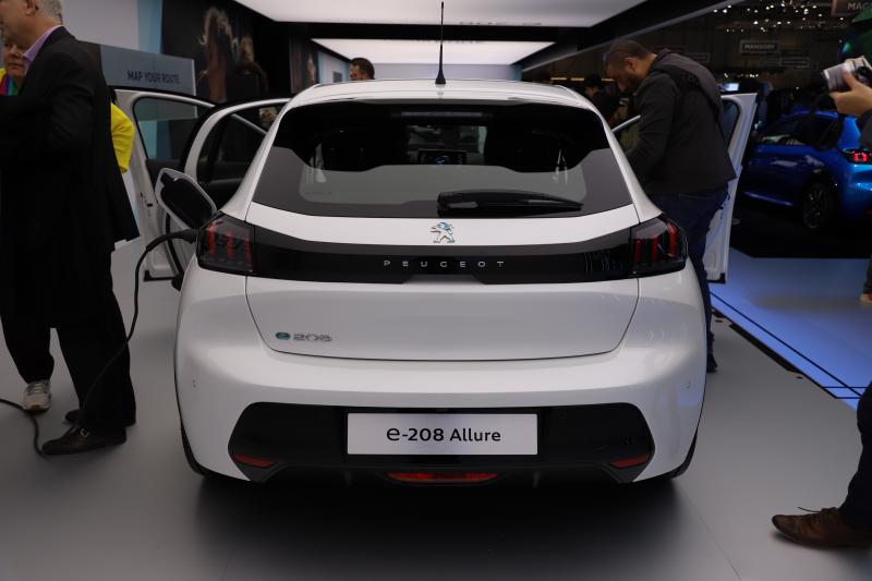  - Peugeot e-208 | nos photos de la citadine électrique au salon de Genève 2019
